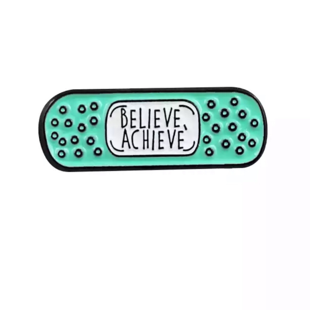1 LEFT‼️ 2pcs Mental Health Self Care Bandaid Enamel Pins Set - Picture 3 of 12
